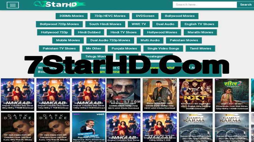 7StarHD - Is it Legal to Download Movies From 7StarHD?