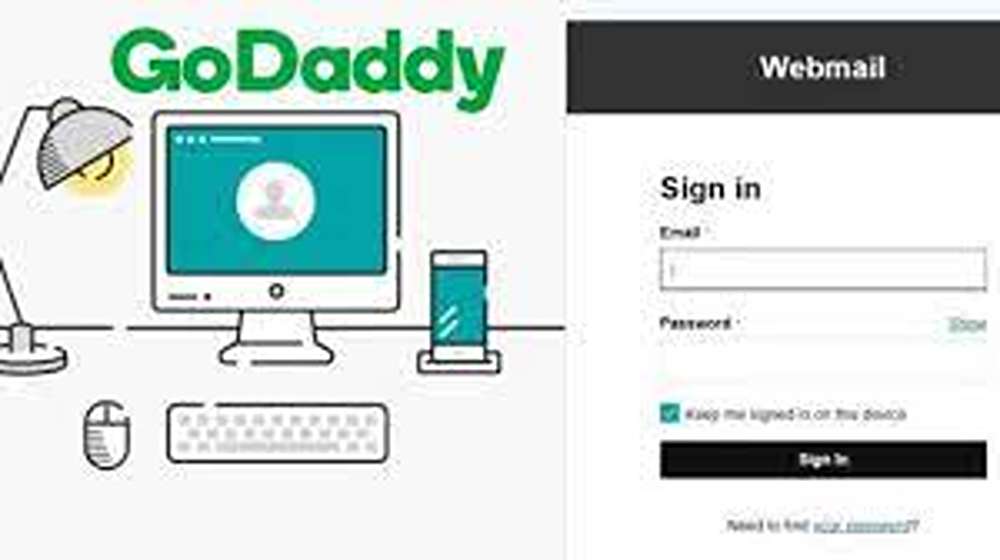 How to Login to Godaddy Email